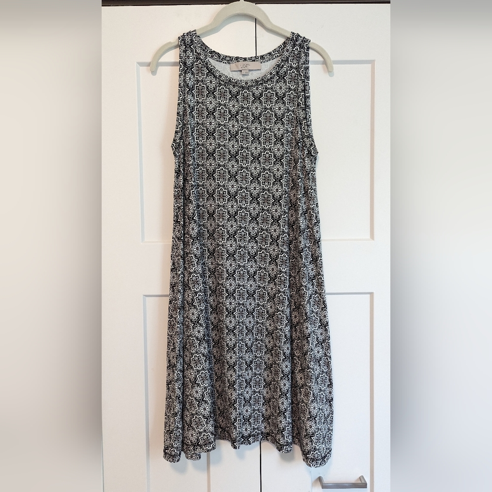 Loft A-Line Swing Dress